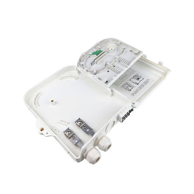 Wand-Pole Mount 8 Kerne Außen FTTH optische Terminal Faserverteilungskiste mit 3 Zeit