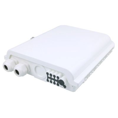 Wand-Pole Mount 8 Kerne Außen FTTH optische Terminal Faserverteilungskiste mit 3 Zeit
