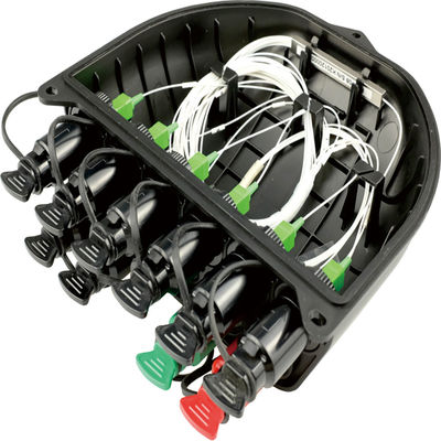 8 Kerne Außen FTTH vorverbundene Glasfaserverteilungskiste für Splitter