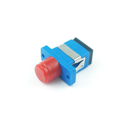 FTTH Hybrid-Optische Faseradapter Kupplungen mit Zirkonia-Hülle und SC FC-Anschlüsse