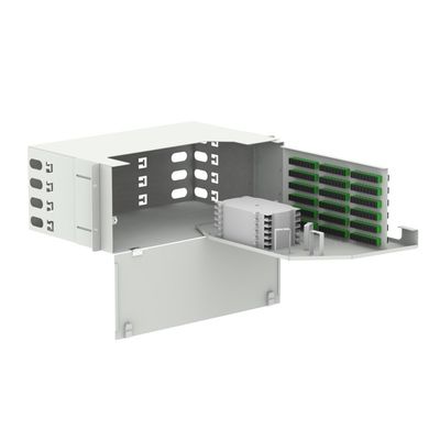 ODN-Netzwerk Suboptischer Verteilungsrahmen 12-96 Kerne Patch Panel mit SC FC-Anschlüssen