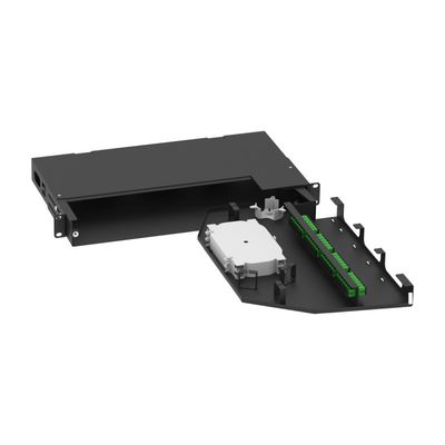 ODN-Netzwerk Suboptischer Verteilungsrahmen 12-96 Kerne Patch Panel mit SC FC-Anschlüssen