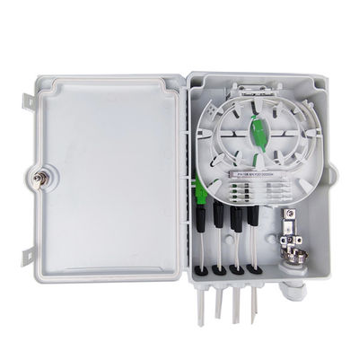 Wandstange Fiber-Optik-Verteilfach für Netzwerk FTTH IP65 Außen 8 Kerne