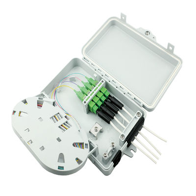 FTTH-Netzwerkzugang Außen IP65 4 Kerne Glasfaserabschluss-/Verteilfachzugang