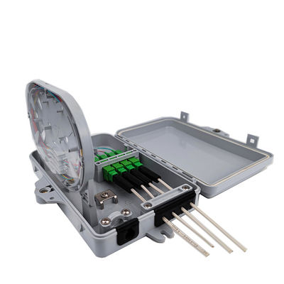 FTTH-Netzwerkzugang Außen IP65 4 Kerne Glasfaserabschluss-/Verteilfachzugang