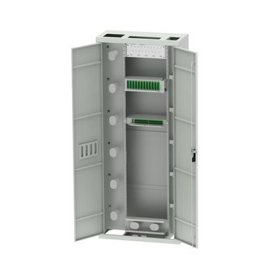 Kaltgewalztes Stahl 19 Zoll Patchpanel Innenbereich Glasfaserverteilung Rahmen ODF