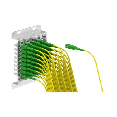 Grauer FDC 288A ip65 FTTH SMC Außenfaserverteilschrank mit 10-jähriger Garantie