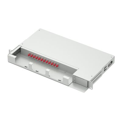 12 Kerne optischer Verteilungsrahmen UPC-Typ Swing Patch Panel 19 Zoll für FTTX 5
