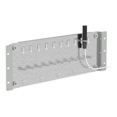 Grauer 19-Zoll-SC/FC-Rackverteilungsrahmen für Innenräume mit Glasfaser