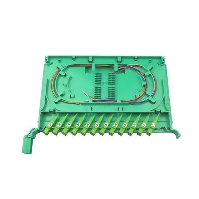 Drahtgebundenes LAN-Netzwerk FDC 576A IP65 FTTH SMC Außenfaserverteilfach mit 10
