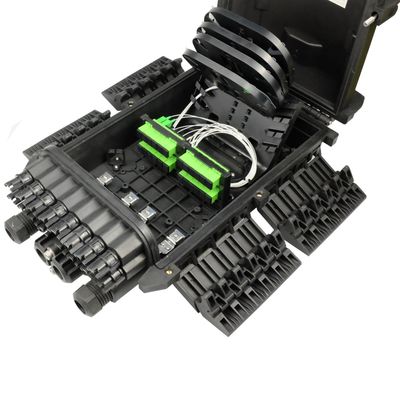 16 Dropcable Ports Glasfaserverteilfach IP68 FTTH SC Steckverbinder Netzwerk FTTX Splitter