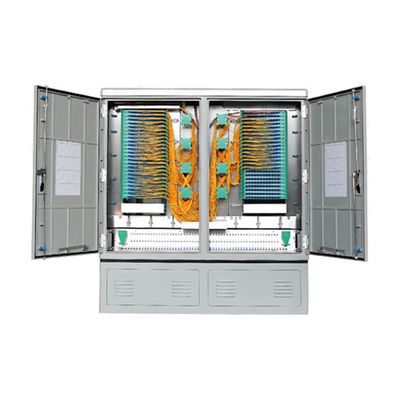 Drahtgebundenes LAN-Netzwerk FDC 576A IP65 FTTH SMC Außenfaserverteilfach mit 10