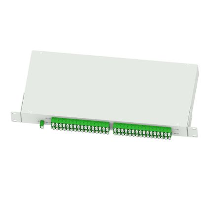 5 Zeit 19 Zoll LC APC Typ Glasfaser Splitter Panel für FTTX Netzwerklösungen