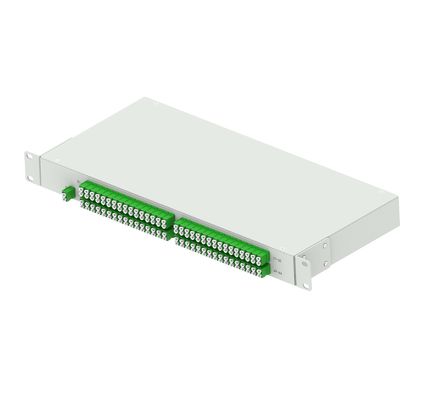 5 Zeit 19 Zoll LC APC Typ Glasfaser Splitter Panel für FTTX Netzwerklösungen