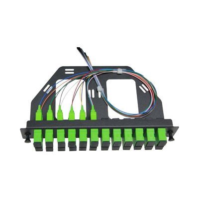 576 Kerne Hochdichte Flip Down 19 Zoll Glasfaser Patch Panel für drahtgebundenes LAN-Netzwerk