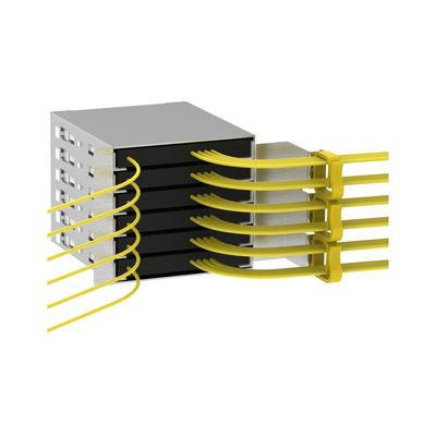 FTTH FTTX Anwendungen Glasfaserverteilschrank 1590 * 750 * 360 IP65 SMC Material