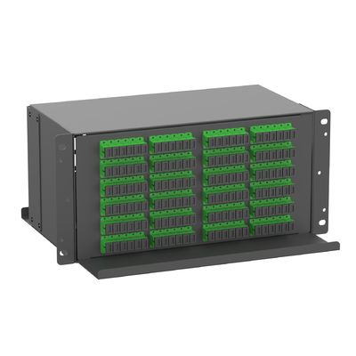 High Density Black Sub Optic Distribution Frame Faserpatch Panel mit 144 Kernen