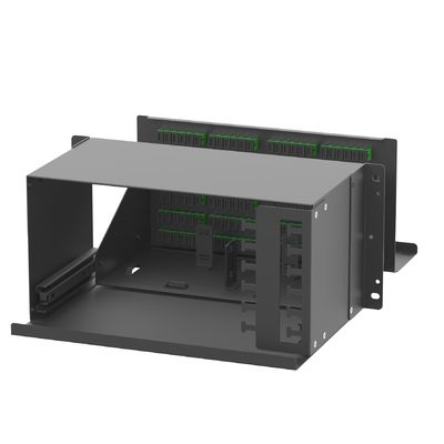 High Density Black Sub Optic Distribution Frame Faserpatch Panel mit 144 Kernen