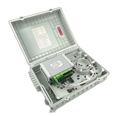 16 Kerne Terminal SC Connector Glasfaserverteilfach für FTTH in 328*245*89mm