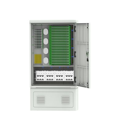 Grauer FDC 288A ip65 FTTH SMC Außenfaserverteilschrank mit 10-jähriger Garantie