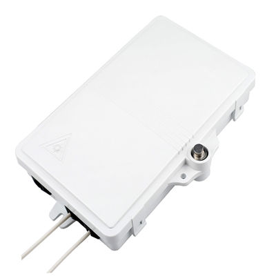 Netzwerkvertriebsanschluss Außen FTTH IP65 Glasfaserabschlussbox 2 Kerne PC ABS