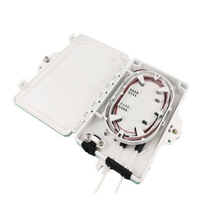 Netzwerkvertriebsanschluss Außen FTTH IP65 Glasfaserabschlussbox 2 Kerne PC ABS