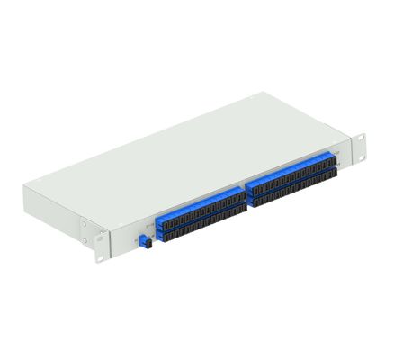 Datencenter 19 Zoll Glasfaserausrüstung SC UPC Typ Optical Splitter Panel 5 angeboten