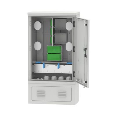 FDC 96A IP65 SMC Außenfaserverteilschrank für FTTH FTTX 1035 * 550 * 310 mm