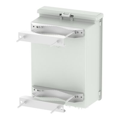 Grau 96 Kerne Außen FTTH SC Glasfaser Terminal Box Netzwerk Glasfaser Verteilungskisten