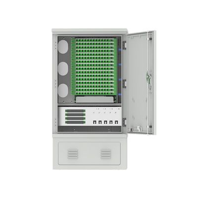 FTTH-Faserdistributionsschrank für den Außenbereich mit SMC-Materialentwurf und -bau
