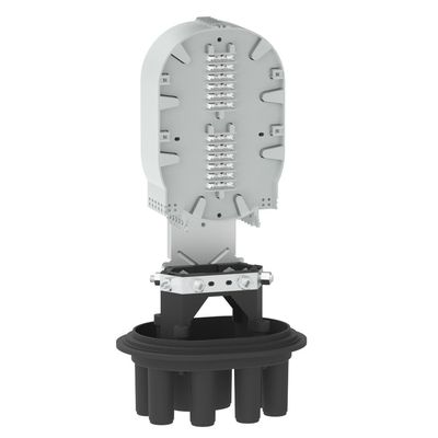 3- Schwarze 288 Kerne Glasfaser Splice Schließung Kabel Joint Box für Netzwerk FTTH-Netzwerke