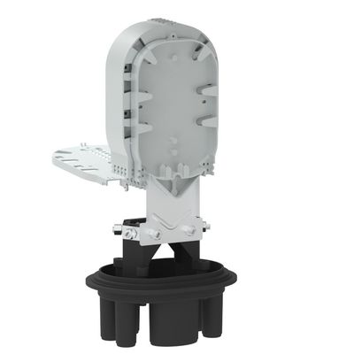 3- Schwarze 288 Kerne Glasfaser Splice Schließung Kabel Joint Box für Netzwerk FTTH-Netzwerke