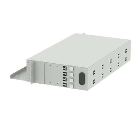 48 Ports SC APC 19 Zoll optischer Verteilerrahmen für Netzwerk-FTTH-Infrastruktur 5