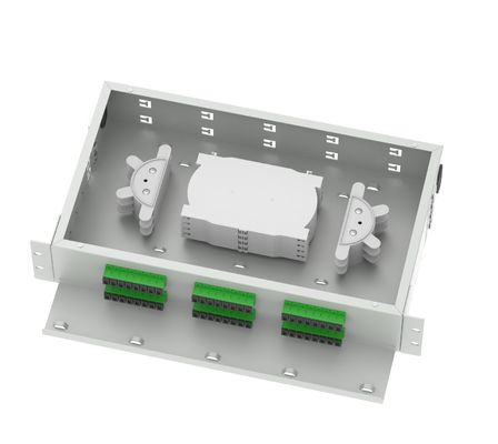 48 Ports SC APC 19 Zoll optischer Verteilerrahmen für Netzwerk-FTTH-Infrastruktur 5