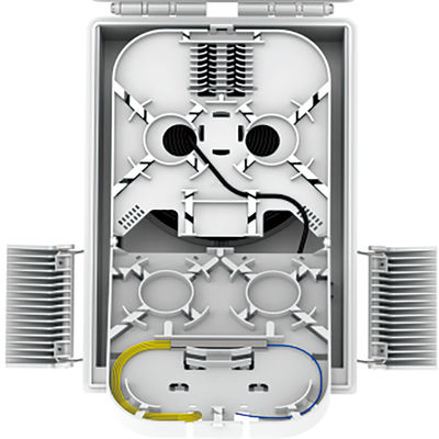 -Made FTTH IP68 8 Kerne Glasfaserverteilfach mit SC-Anschluss 274x175x86