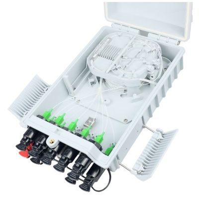 Vorverbundene Faserverteilung im Außenbereich FTTH 16 Kernsplitter Optikterminalbox