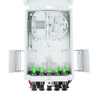 Vorverbundene Faserverteilung im Außenbereich FTTH 16 Kernsplitter Optikterminalbox