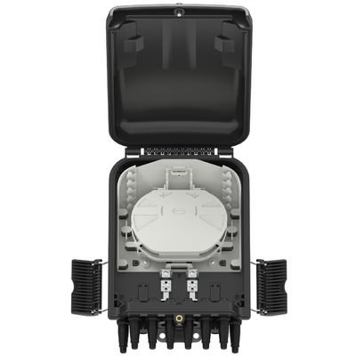 8-Port Glasfaserverteilfach Wand/Säule Montierbar für Netzwerk FTTX IP65 Außen