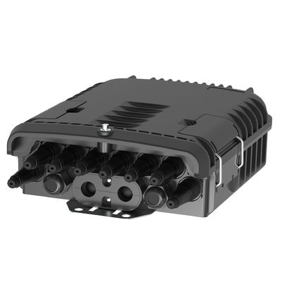 8-Port Glasfaserverteilfach Wand/Säule Montierbar für Netzwerk FTTX IP65 Außen