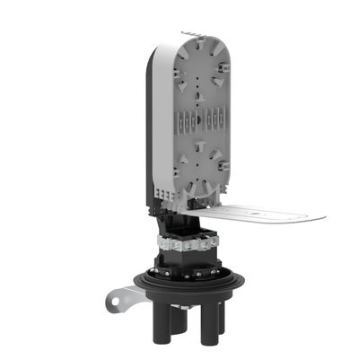 Fiber Fusion Splicer 96 Kerne Schwarzes Kabel-Gelenkschließung für Netzwerk-FTTH-Anwendungen