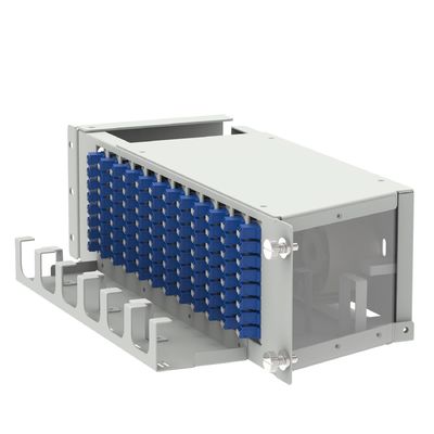 Optische Ausrüstung 96-Kerne Glasfaser-Patch-Panel für suboptischen Verteilrahmen