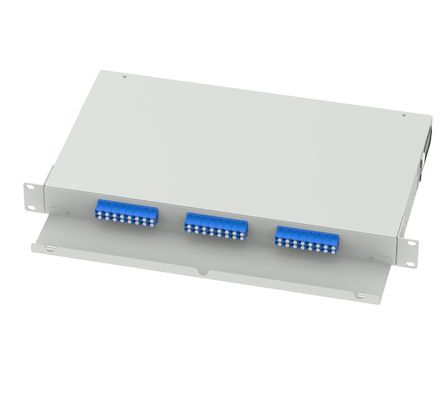 Beste 19 Zoll LC UPC-optische Verteilung 24 Ports für Netzwerk- und FTTH-Netzwerke