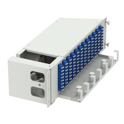 Optische Ausrüstung 96-Kerne Glasfaser-Patch-Panel für suboptischen Verteilrahmen