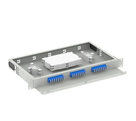 Beste 19 Zoll LC UPC-optische Verteilung 24 Ports für Netzwerk- und FTTH-Netzwerke