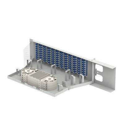 Optische Ausrüstung 96-Kerne Glasfaser-Patch-Panel für suboptischen Verteilrahmen