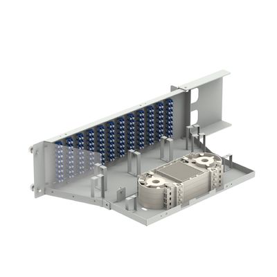 Optische Ausrüstung 96-Kerne Glasfaser-Patch-Panel für suboptischen Verteilrahmen