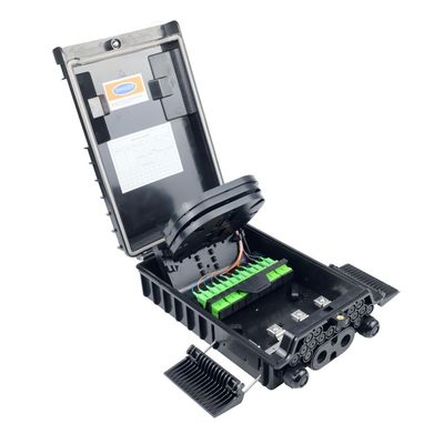 SC-Konnektor Glasfaserabschlussbox für den Außenzugriff auf IP65-Wandmast