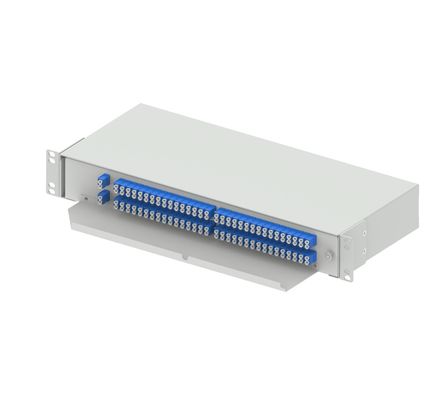 FTTX-Netzwerk 19 Zoll Glasfasersplitter Patchpanel Sub ODF Schwing-Typ für in-Systemen