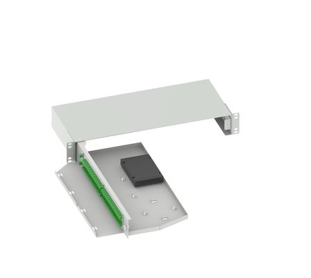 Suboptischer Verteilerrahmen 19 Zoll FC/APC Swing-Typ für Netzwerk und FTTX Zeit 5 Jahre
