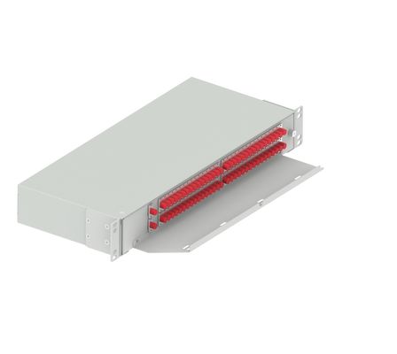 19-Zoll FC UPC Swing Fiber Optic Patchpanel Sub-ODF für Netzwerk-Fiber-Optische Splitter